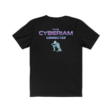 Load image into Gallery viewer, CONNECTED Logo/Cy the Robot - Unisex Jersey Short Sleeve Tee