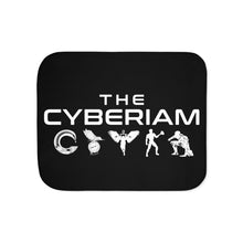 Load image into Gallery viewer, Cyberiam Symbols Sherpa Blanket