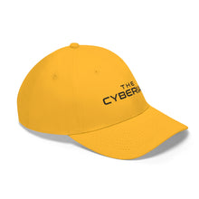 Load image into Gallery viewer, Cyberiam BLACK Logo/GOLD Unisex Twill Hat