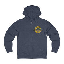 Load image into Gallery viewer, Cyberiam Gold &quot;C&quot; Logo - Unisex French Terry Zip Hoodie
