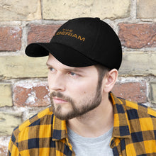 Load image into Gallery viewer, Cyberiam GOLD Logo/Black Unisex Twill Hat