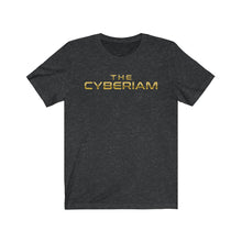 Load image into Gallery viewer, Cyberiam GOLD Logo - Unisex Jersey Short Sleeve Tee