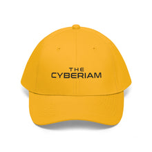 Load image into Gallery viewer, Cyberiam BLACK Logo/GOLD Unisex Twill Hat