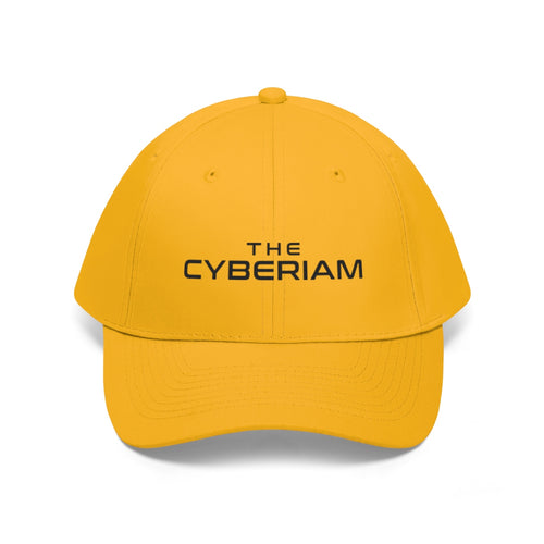 Cyberiam BLACK Logo/GOLD Unisex Twill Hat
