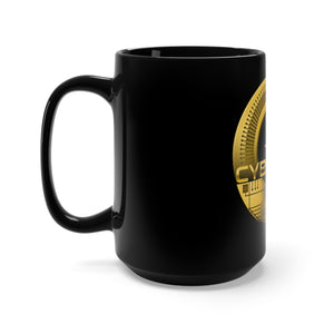 Cyberiam GOLD "C" Black Mug 15oz