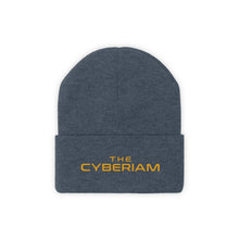 Load image into Gallery viewer, Cyberiam GOLD Logo Knit Beanie