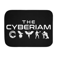 Load image into Gallery viewer, Cyberiam Symbols Sherpa Blanket