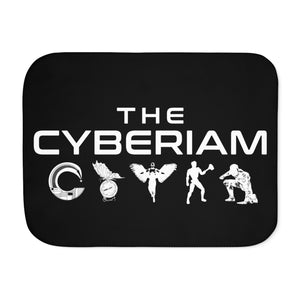 Cyberiam Symbols Sherpa Blanket