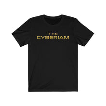 Load image into Gallery viewer, Cyberiam GOLD Logo - Unisex Jersey Short Sleeve Tee