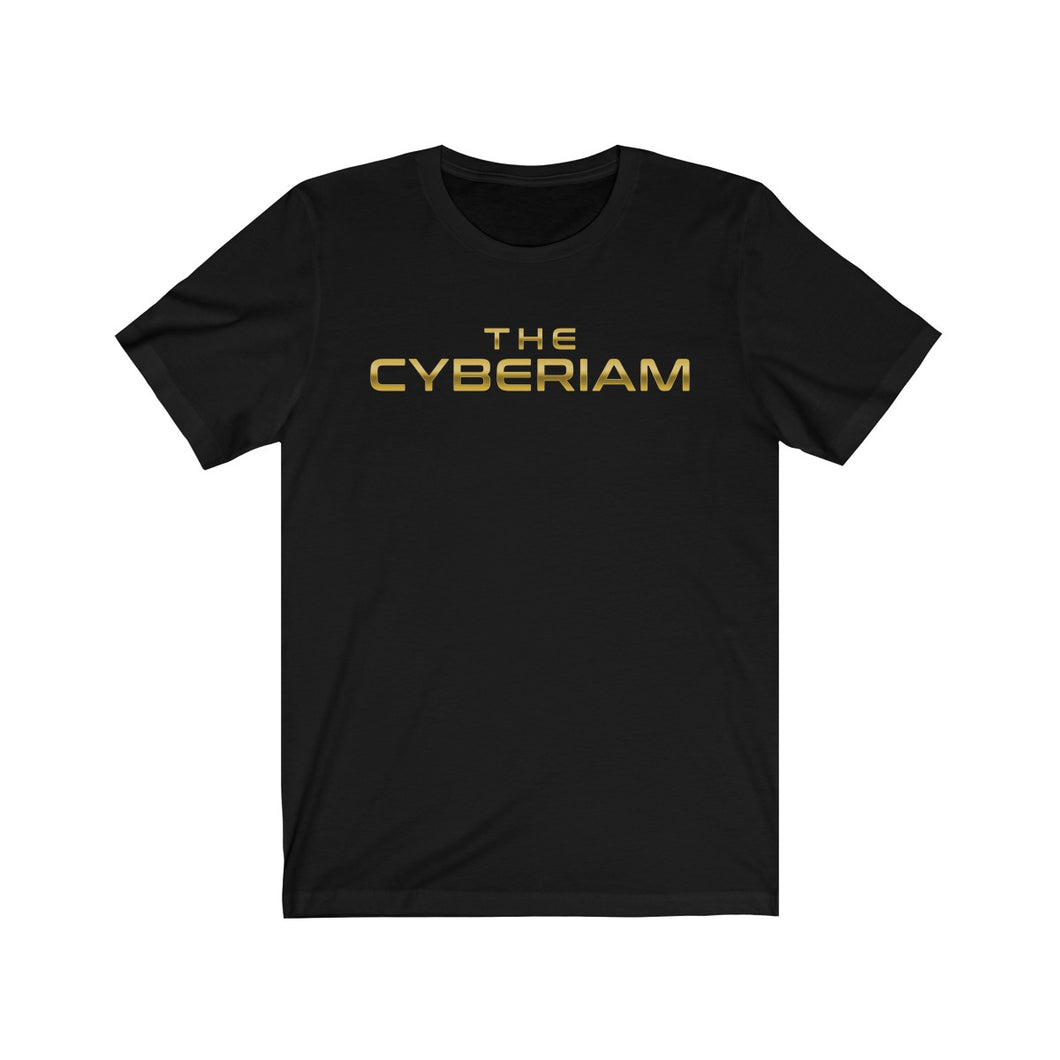 Cyberiam GOLD Logo - Unisex Jersey Short Sleeve Tee