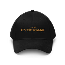 Load image into Gallery viewer, Cyberiam GOLD Logo/Black Unisex Twill Hat