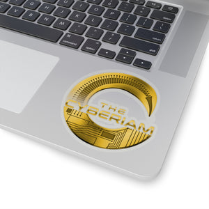Cyberiam GOLD "C" Transparent Sticker