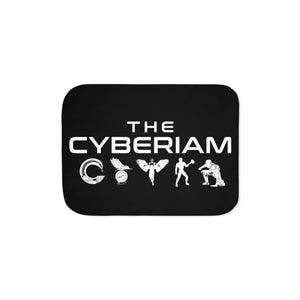 Cyberiam Symbols Sherpa Blanket